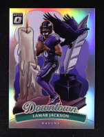 Lamar Jackson 2025 Donruss Optic Downtown #1 at PristineAuction.com