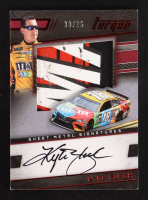 Kyle Busch 2017 Panini Torque Silhouettes Sheet Metal Signatures Red #24 #19/25 at PristineAuction.com