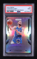 Stephen Curry 2024-25 Panini Prizm Dominance Prizms Silver #21 (PSA 9) at PristineAuction.com