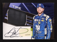 Dale Earnhardt Jr. 2017 Panini Torque Jumbo Tire Signatures Blue #19 #17/25 at PristineAuction.com