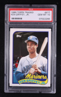 Ken Griffey Jr. 1989 Topps Traded #41T RC (PSA 10) at PristineAuction.com