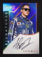 Alex Bowman 2017 Select Signatures Prizms Blue #42 #03/49 at PristineAuction.com