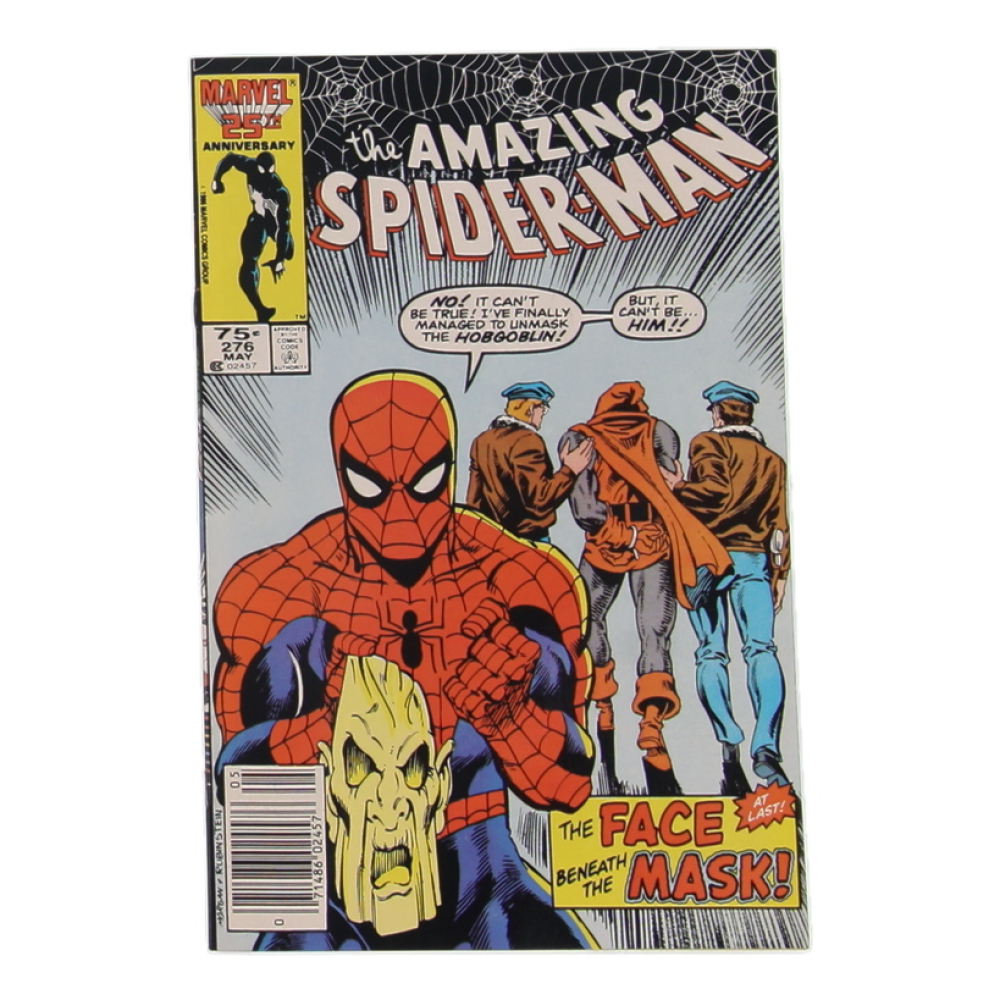 1986 "The Amazing Spider-Man" Issue #276 Marvel Comic Book at PristineAuction.com