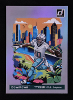 Tyreek Hill 2024 Donruss Downtown #3 at PristineAuction.com