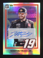 Martin Truex Jr. 2022 Donruss Optic Signatures Holo #92 RETRO #10/99 at PristineAuction.com
