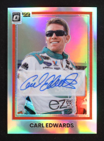 Carl Edwards 2022 Donruss Optic Signatures Holo #76 RETRO #62/99 at PristineAuction.com