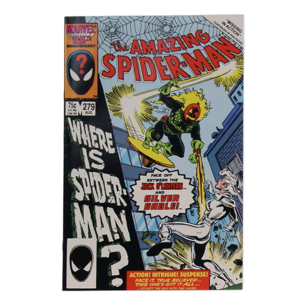 1986 "The Amazing Spider-Man" Issue #279 Marvel Comic Book at PristineAuction.com