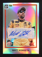 Matt Kenseth 2022 Donruss Optic Signatures Holo #95 RETRO #89/98 at PristineAuction.com