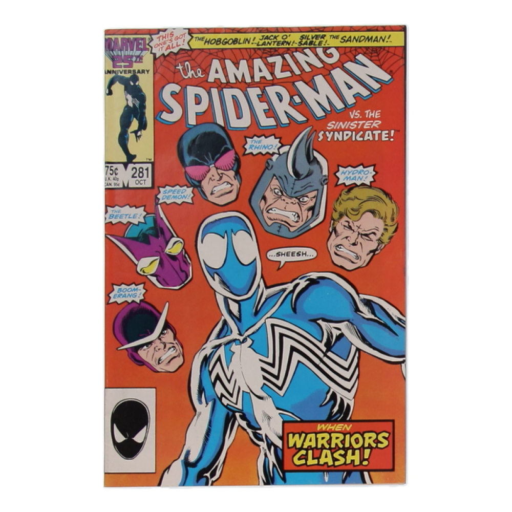 1986 "The Amazing Spider-Man" Issue #281 Marvel Comic Book at PristineAuction.com