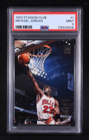 Michael Jordan 1993-94 Stadium Club #1 TD (PSA 9) at PristineAuction.com