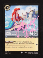 Jodi Benson Signed Ariel Disney Lorcana Ursula's Return #196 Inscribed "Ariel" (JSA) at PristineAuction.com
