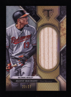 Manny Machado 2017 Topps Triple Threads Unity Jumbo Relics Silver #SJRMMC #22/27 at PristineAuction.com