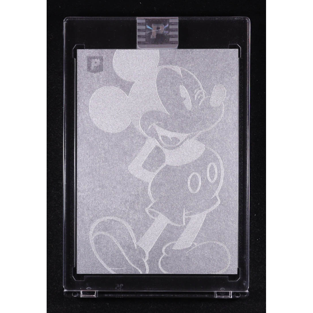 Big Silver Mickey | Disney | Original Art Sketch Card by Scott Cook (Original Art) at PristineAuction.com