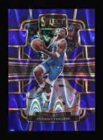 Anthony Edwards 2023-24 Select Prizms Blue Tectonic #37 #30/99 at PristineAuction.com