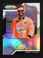 Corey LaJoie 2018 Panini Prizm Autographs Prizms White #6 #3/5 at PristineAuction.com