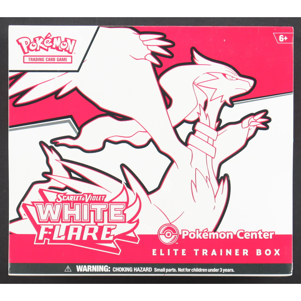 Pokemon Scarlet & Violet: White Flare Elite Trainer Box at PristineAuction.com