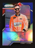 Corey LaJoie 2018 Panini Prizm Autographs Prizms Red White and Blue #6 #173/199 at PristineAuction.com