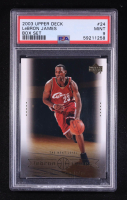 LeBron James 2003 Upper Deck LeBron James Box Set #24 RC / The Next Level (PSA 9) at PristineAuction.com