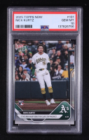 Nick Kurtz 2025 Topps Now #101 RC (PSA 10) at PristineAuction.com