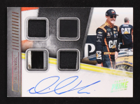 Daniel Hemric 2019 Panini Prime Quad Materials Autographs Holo Gold #9 #01/10 at PristineAuction.com