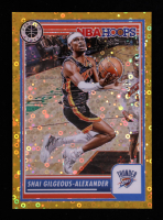 Shai Gilgeous-Alexander 2023-24 Hoops Premium Stock Gold Disco Prizm #147 #10/10 at PristineAuction.com