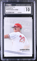 Aaron Judge 2013 Leaf Rize Emergence #EM8 RC (CGC 10) at PristineAuction.com