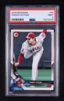 Shohei Ohtani 2018 Bowman #49 RC (PSA 9) at PristineAuction.com