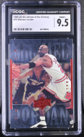 Michael Jordan 1999 UD MJ Athlete Of The Century #10 (CGC 9.5) at PristineAuction.com