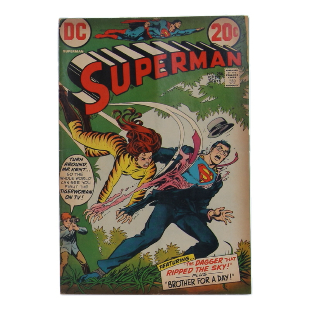 1972 "Superman" Issue #256 DC Comic Book at PristineAuction.com
