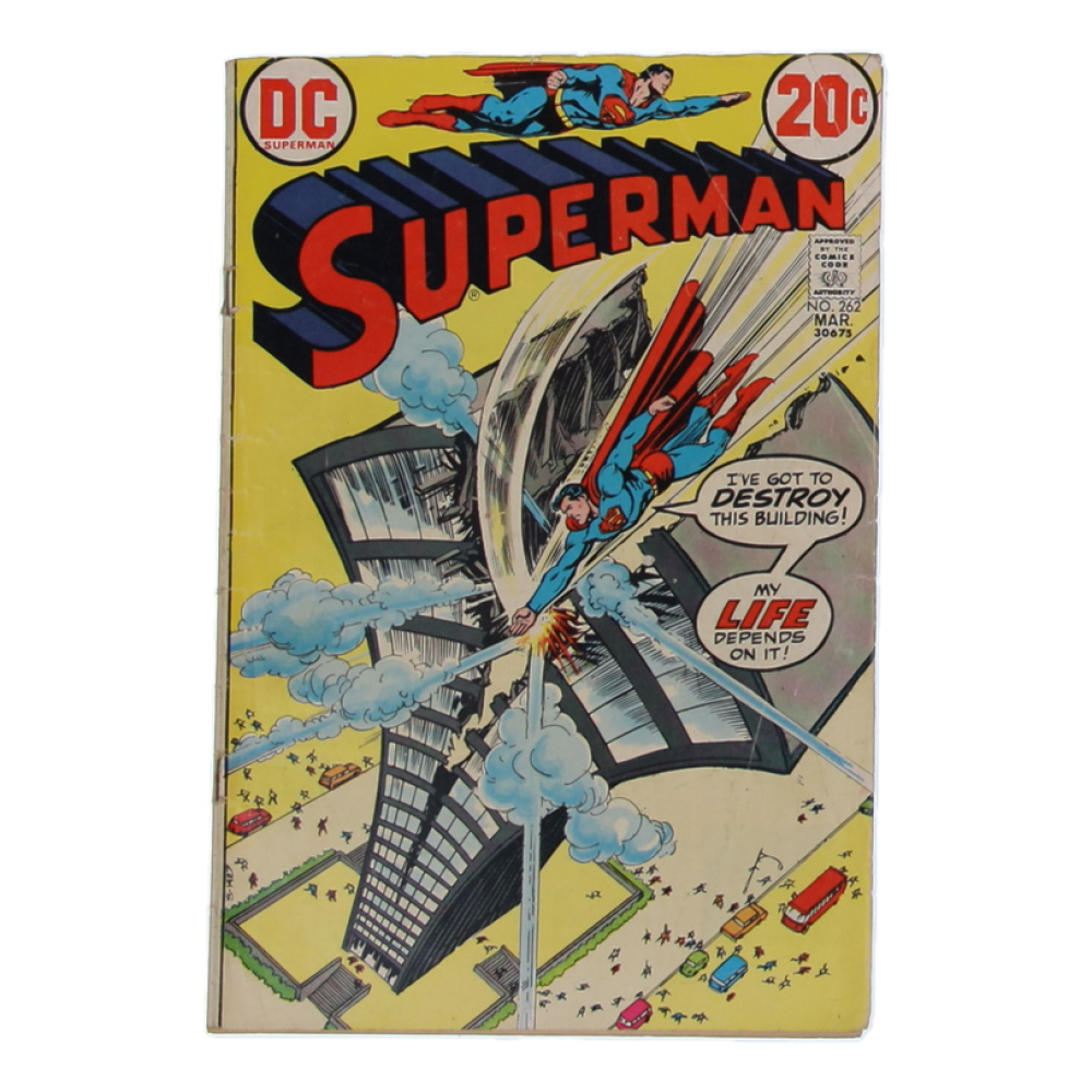 1973 "Superman" Issue #262 DC Comic Book at PristineAuction.com