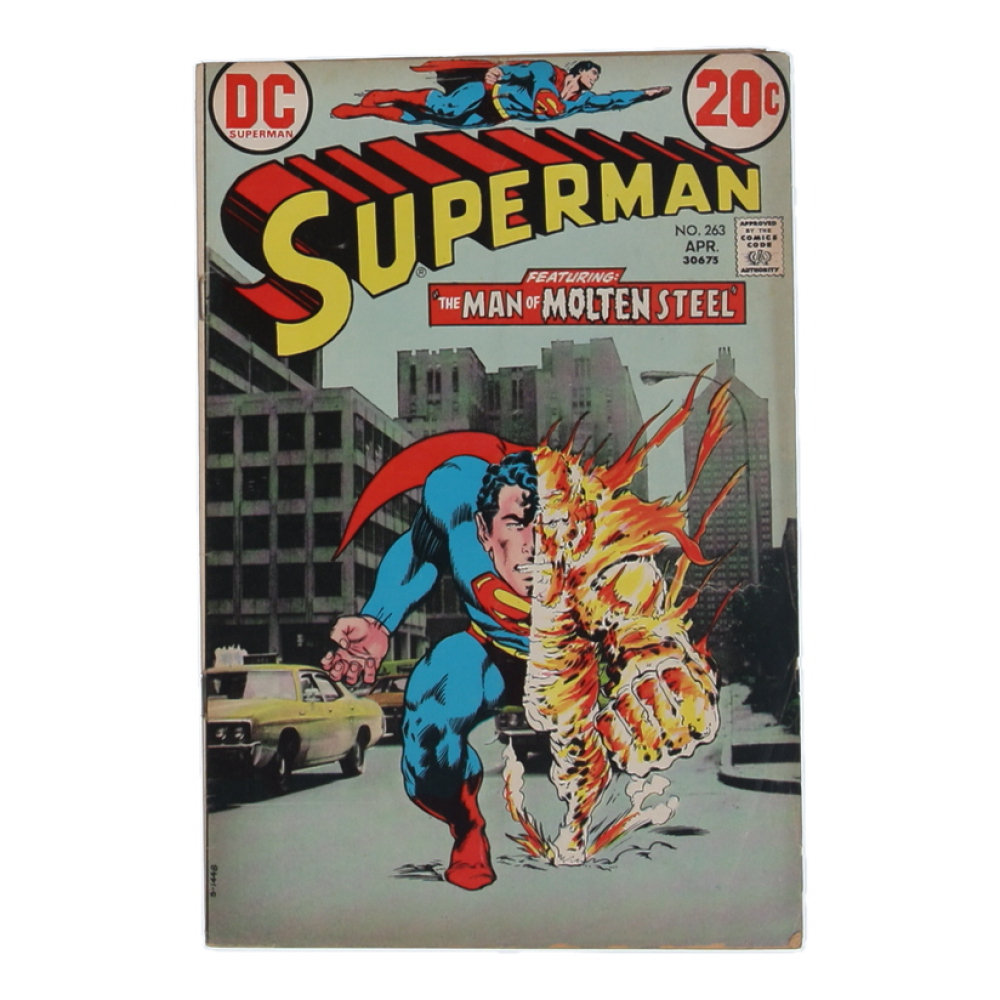 1973 "Superman" Issue #263 DC Comic Book at PristineAuction.com