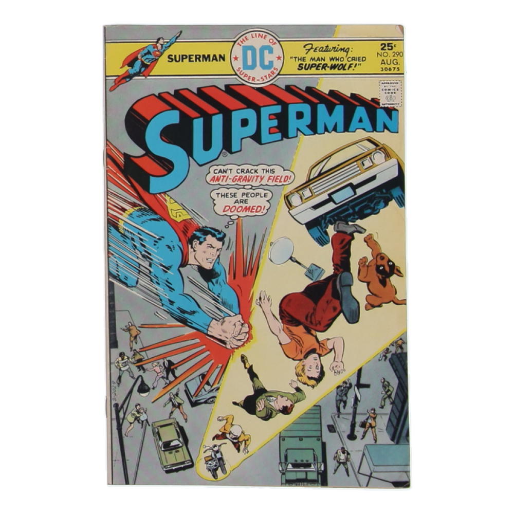 1975 "Superman" Issue #290 DC Comic Book at PristineAuction.com