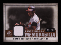 Frank Robinson 2008 SP Legendary Cuts Legendary Memorabilia 75 #FR #23/75 at PristineAuction.com