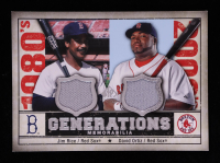Jim Rice / David Ortiz 2008 SP Legendary Cuts Generations Dual Memorabilia #JD at PristineAuction.com