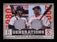 Jim Rice / David Ortiz 2008 SP Legendary Cuts Generations Dual Memorabilia #JD at PristineAuction.com