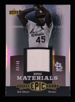 Bob Gibson 2006 Upper Deck Epic Materials Grey #BG2 Pants #33/40 at PristineAuction.com