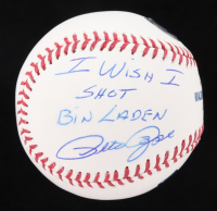 Pete Rose Signed OML Baseball Inscribed "I Wish I Shot Bin Laden" (Beckett) at PristineAuction.com