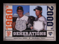 Gaylord Perry / Greg Maddux 2008 SP Legendary Cuts Generations Dual Memorabilia #GG at PristineAuction.com