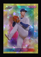 Shohei Ohtani 2023 Leaf Vivid Crystal Yellow #39 #08/10 at PristineAuction.com