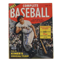 Ralph Kiner Signed 1951 Complete Baseball Magazine (PSA) at PristineAuction.com