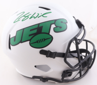Zach Wilson Signed Jets Full-Size Lunar Eclipse Alternate Speed Helmet (Beckett) at PristineAuction.com