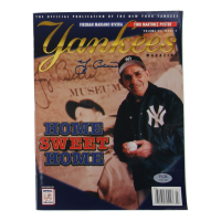 Yogi Berra Signed 1999 Yankees Magazine (PSA) at PristineAuction.com
