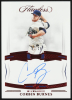 Corbin Burnes 2022 Panini Flawless Flawless Signatures Ruby #12 #07/20 at PristineAuction.com