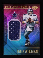 Troy Aikman 2020 Panini Illusions Highlight Swatches #8 at PristineAuction.com