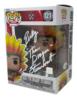 Ricky "The Dragon" Steamboat Signed WWE #121 Funko Pop! Vinyl Figure (JSA) at PristineAuction.com