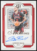 Lonzo Ball 2024-25 Panini National Treasures National Archives Ink Bronze #23 #20/25 at PristineAuction.com