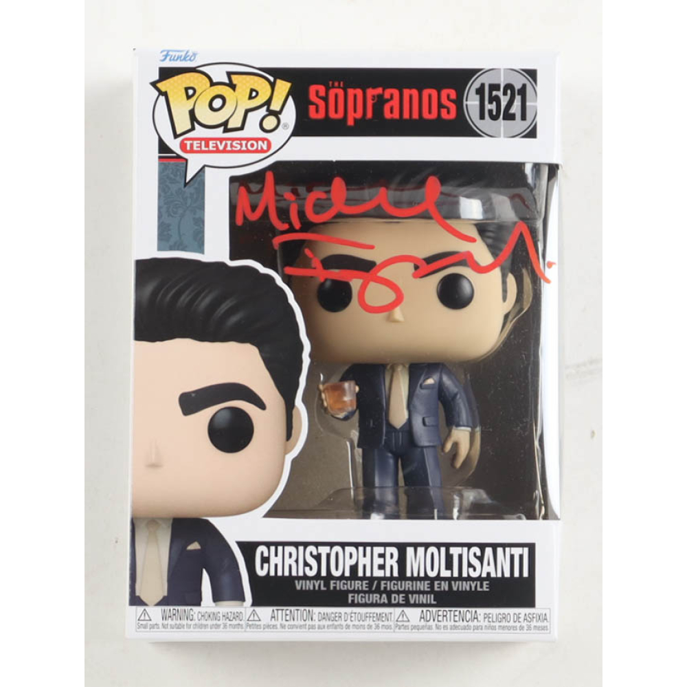 Michael Imperioli Signed "The Sopranos" #1521 Christopher Moltisanti Funko Pop! Vinyl Figure (Beckett) at PristineAuction.com