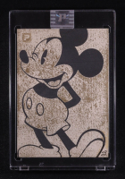 Gold Leaf Mickey | Disney | Original Art Sketch Card by Scott Cook (Original Art) at PristineAuction.com