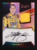 Kyle Busch 2017 Select Signature Swatches #29 at PristineAuction.com