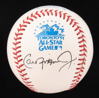 Cal Ripken Jr. Signed 1991 All-Star Game Logo Baseball (PSA) at PristineAuction.com